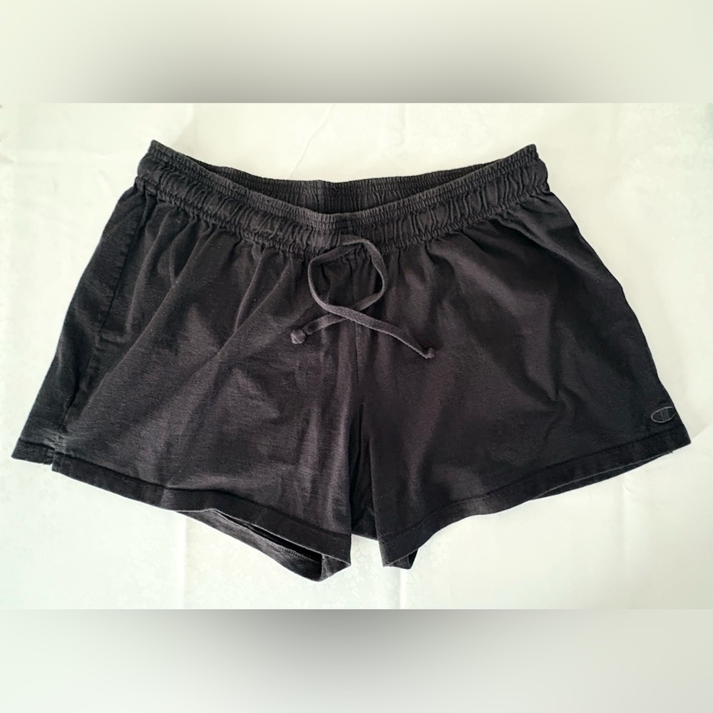 EUC Workout Shorts: Pull-On, High Waist, Side Vent, Drawstring